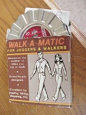 Vintage Walk-A-Matic Mechanical Pedometer with Box & Instructions 1985 Japan