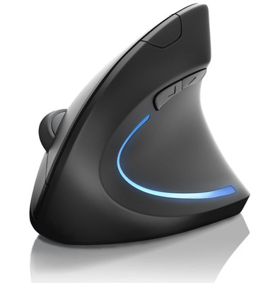 CSL Vertikalmaus 305784 Bluetooth Wireless Ergonomisch Schwarz