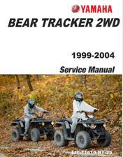Yamaha 1999-2001 Bear Tracker 250 2WD Service Manual