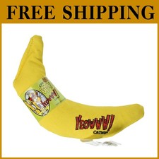 Catnip Toy for Cats, Yellow Banana 3 Pack