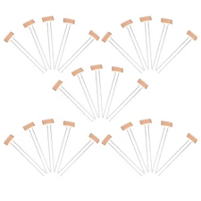 25pcs Plant Identification Tags: Planting Stake Signs - Nursery Stake