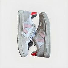 VEJA V-10 B-Mesh White Petale Orange Fluoro S...