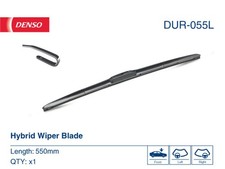 Wischblatt Scheibenwischer Hybrid Wiper Blade DENSO DUR-055L für AUDI BMW MERIVA