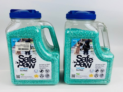 #ad #ad Safe Paw Dog Child Plant Safe 2 PACK Ice Melt With Traction Agent 8lb Non Toxic $40.79