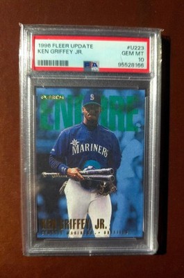 1996 Fleer Update Ken Griffey Jr U223 PSA 10 Gem Mint Mariners