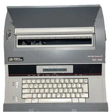 Smith Corona SD760 Electric Typewriter Spell Right Dictionary/Memory Cover Works thumbnail