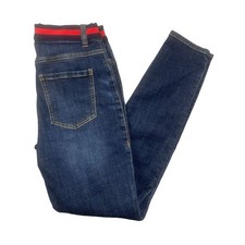 Cabi 4 Button Fly Jeans Skinny Stretch Pockets Cotton Blend