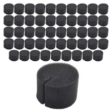 50x Garden Clone Collars Hydroponics Cloning Machine Sponge Inserts Net Pot