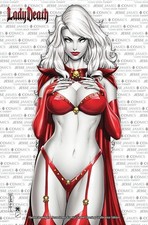 Lady Death The Reckoning Jesse James Grand Opening by Mike Debalfo Signed COA