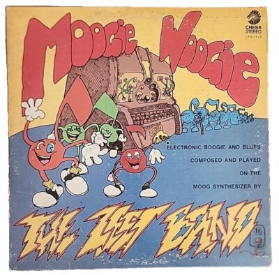 THE ZEET BAND Moogie Woogie LP CHESS LPS-1545 Stereo MOOG electronic hole punch