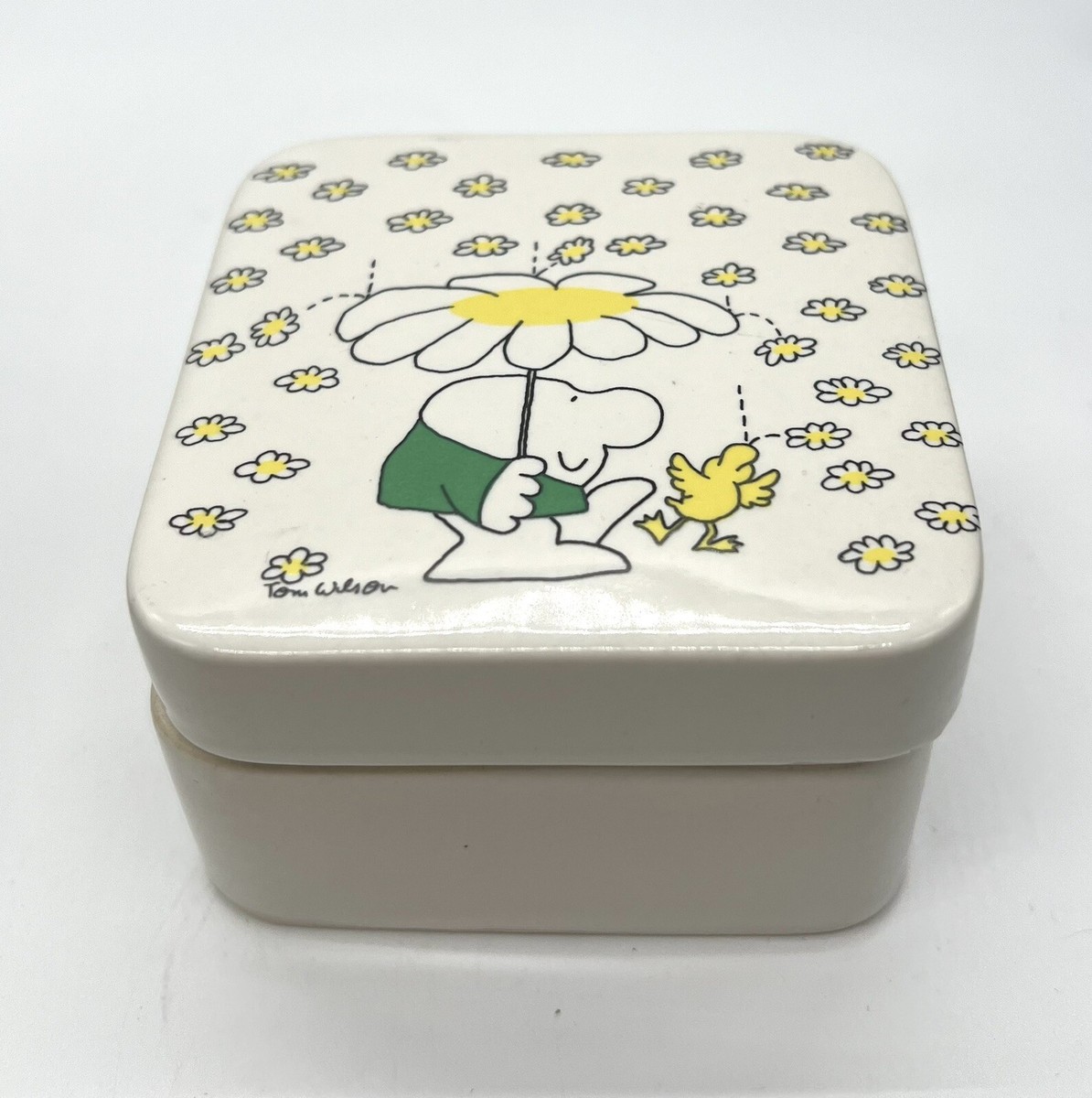 Jr. DVD 3点セット Vintage Ceramic Ziggy Trinket Box 1987 Ring Box By Tom