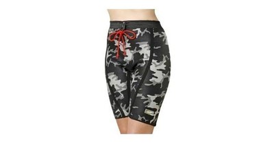 BERMUDA NEOPRENE BIFODERATO, BRUCIA GRASSI PANTALONCINI PER SUDARE  DIMAGRANTE | eBay