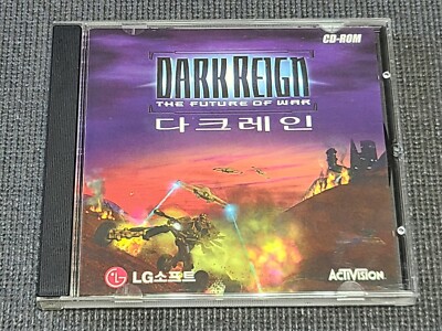 Dark Reign The Future of War PC Retro CD Game Korean Version Windows MS Gaming