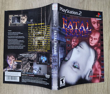 USED COVER ONLY NO GAME - NO MANUAL - FATAL FRAME- PS2