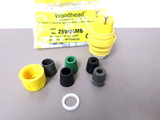 Woodhead molex 25W04MB Watertite Motor Base Connector 15A 125V