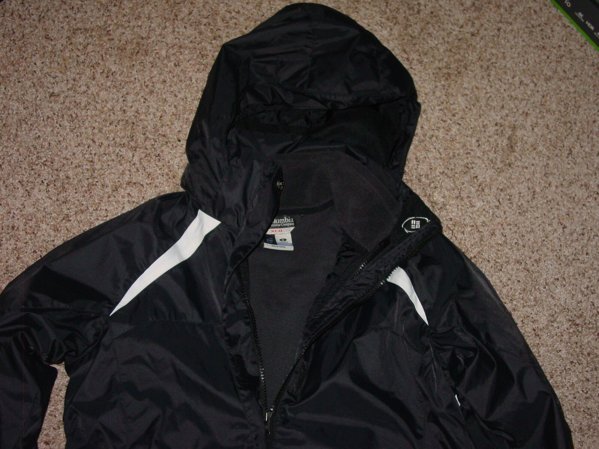 Womens Columbia XCO Black Storm Dry Waterproof Jacket with Liner