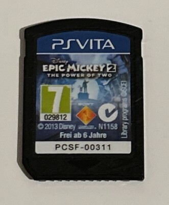 Epic Mickey 2 The Power of Two für Sony PS Vita | Guter Zustand nur Cartridge