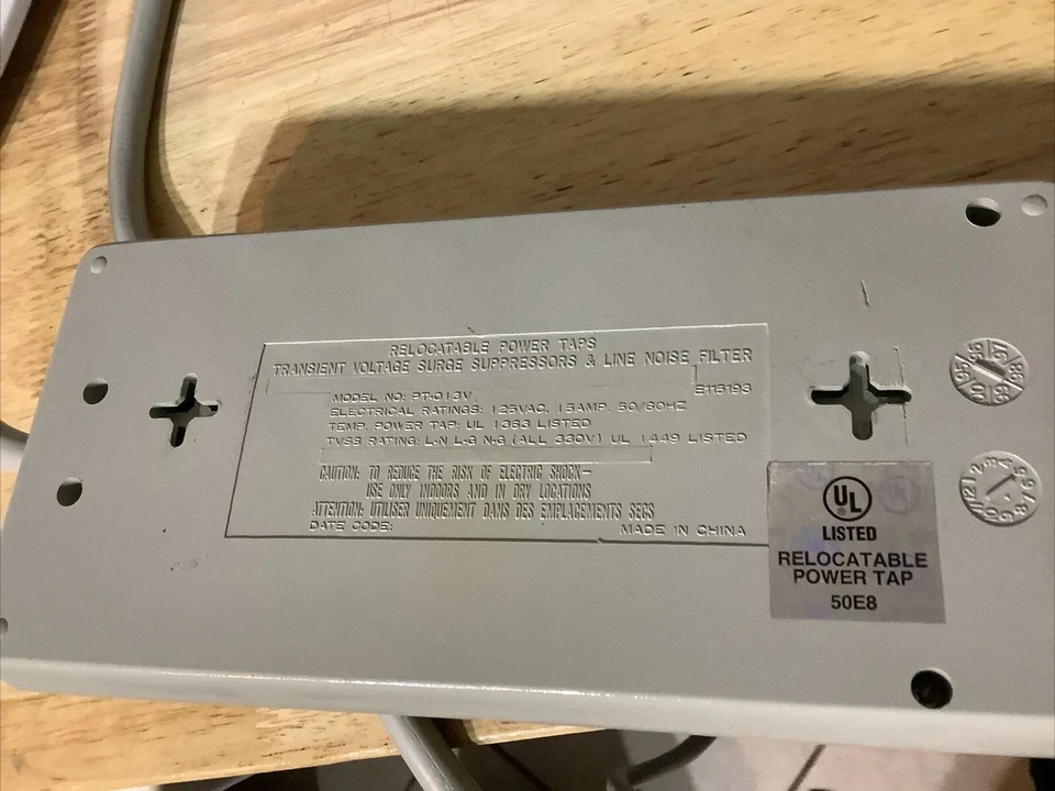 INTERMATIC Electraguard PT-013V Transient Voltage Surge Suppressor,Line Noise . - Image 3 of 4