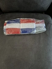 Vintage Skater Sports Red White and Blue Head Sweat Band Arm Set Lot Sport New