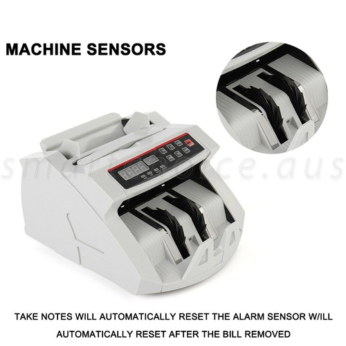 Bill Counter Money Cash Counter Machine Notes Counting Machine Automatic AU - Picture 6 of 12