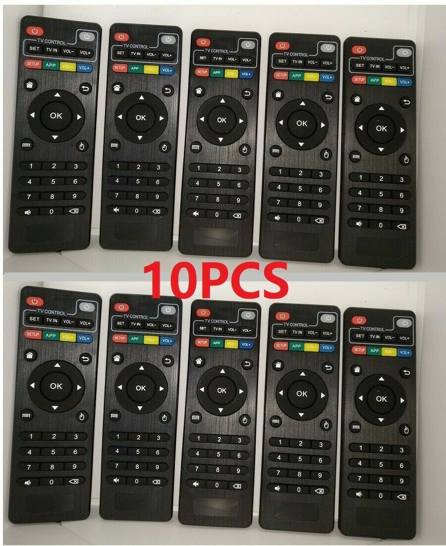 10 PACK Replacement Remote Control Android TV Box For MXQ X96 T95 H96 * 10 PACK*