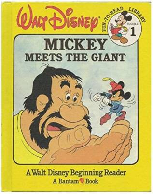 Mickey Meets the Giant (Walt Disney Fun-to-Read Library, Volume 1) - GOOD