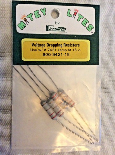 Circuitron - Mitey Lites - 800-9421-16 resistencias de caída de voltaje | Zustand: New