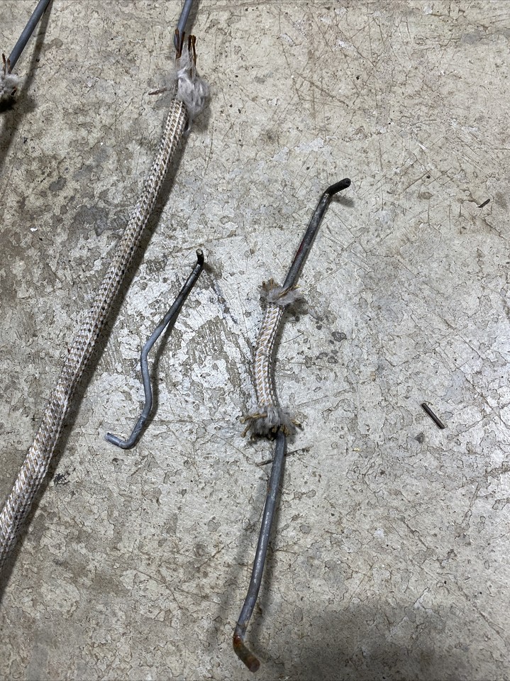 Jeep Cherokee XJ 8496 4 Door Passenger Front Door Lock/Latch Rods (G95