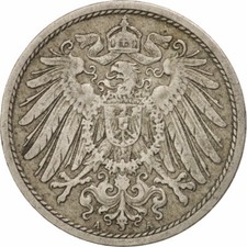 #404975 M&uuml;nze, GERMANY - EMPIRE, Wilhelm II, 10 Pfennig, 1906, Berlin, SS
