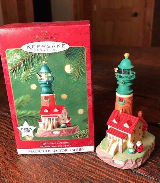 Hallmark Keepsake Ornament 2001/ Lighthouse Greetings /5 in Series