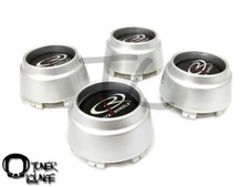 Rota Wheels Center Caps Silver 4pcs Replacement Set P45r P45 Rb