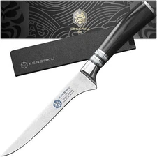 Kessaku 6" Boning Fillet Knife - Ronin Series - High Carbon Stainless Steel