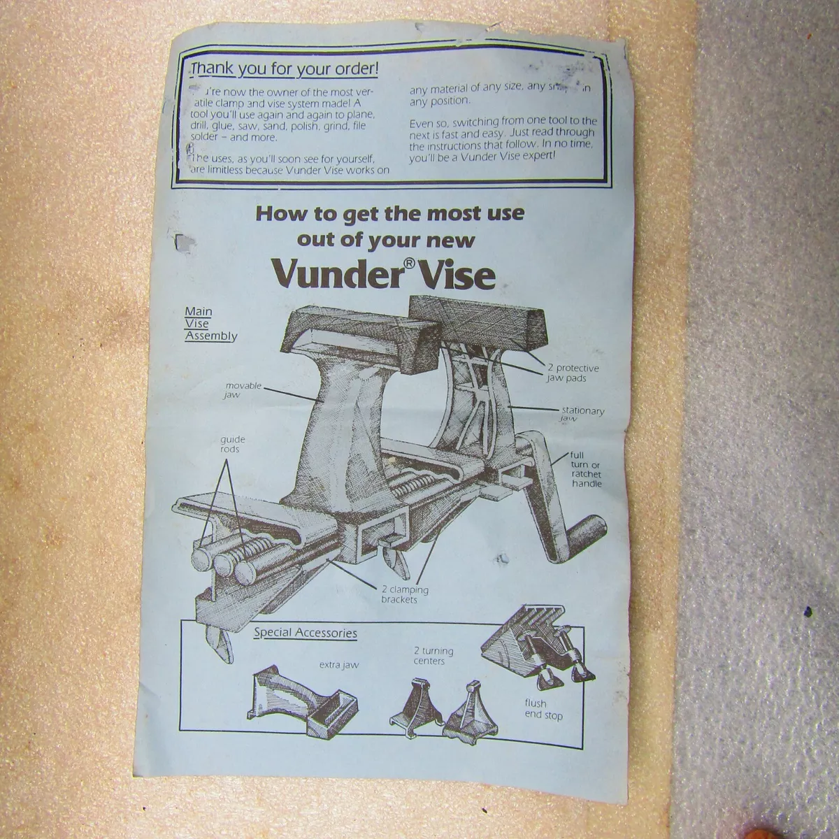 Vunder Vise accessories