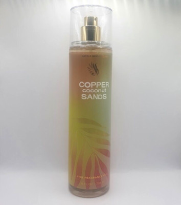 BATH AND BODY WORKS COPPER COCONUT SANDS BODY MIST 8 FL OZ