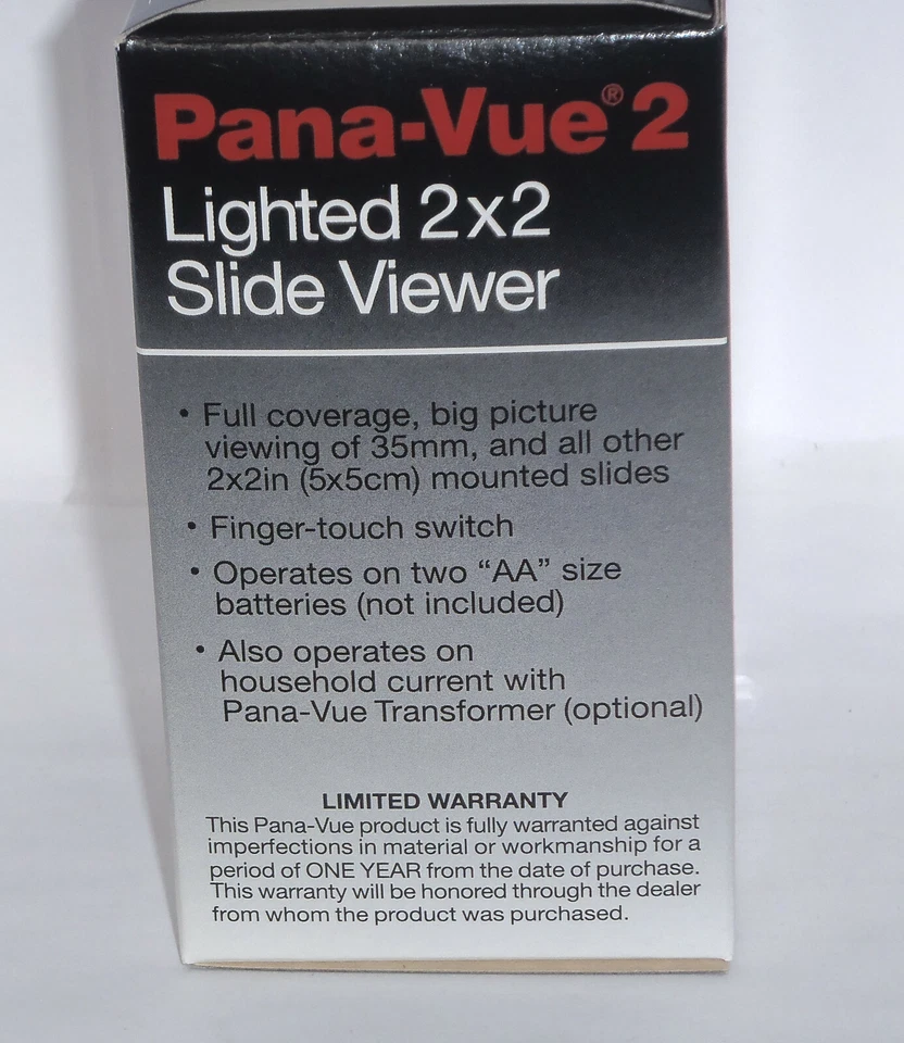 Pana-Vue 2 Illuminated Slide Viewer / Pana Vue 2  -  FPA002- NEW IN BOX - Image 3 of 3