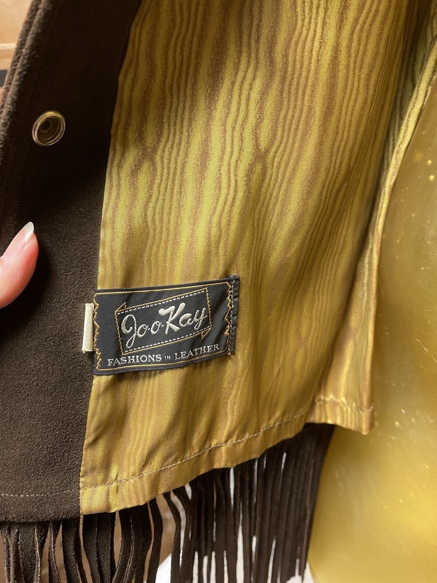 Vintage Joo Kay Fringe Jacket | eBay