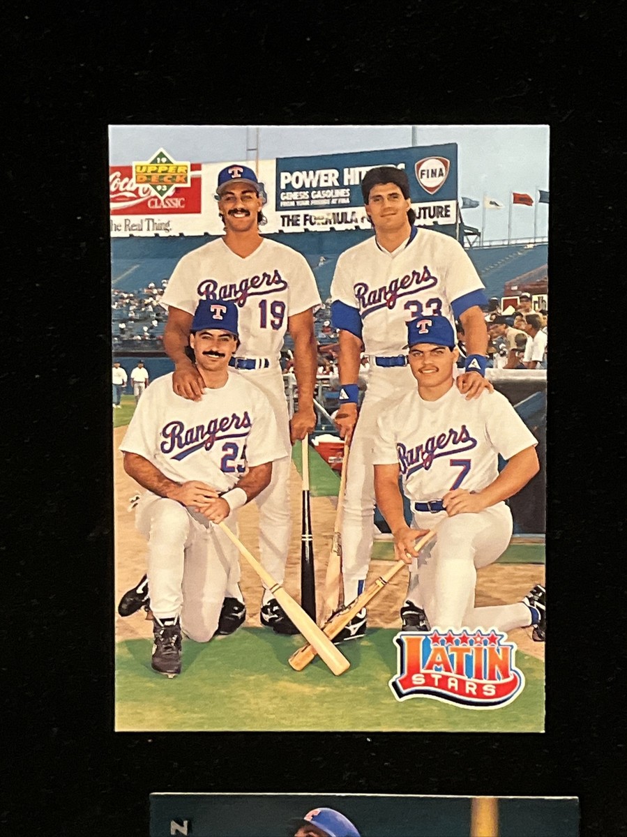 Juan Gonzalez 1992 upper deck All-Star fanfest 9, Latin Stars, Ted