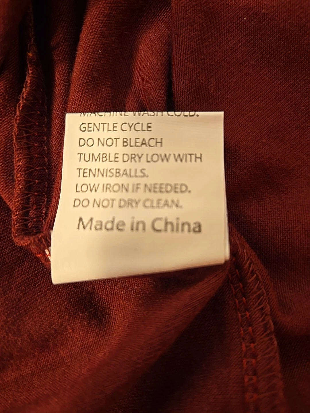 OFF WHITE Top con cappuccio da donna taglia XL. Felpa Borgogna & Avorio Azteca Maniche Lunghe Nuova