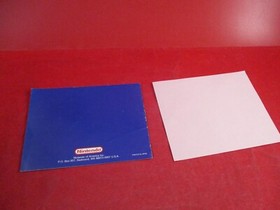 Nintendo NES Cleaning Kit Instruction Manual Booklet + Insert ONLY #D1