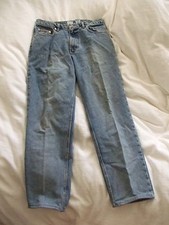 Vintage Calvin Klein Classic Light Blue High Waist Rise Jeans Denim Pants 31
