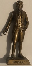 Vintage Marx Toys Presidents James Monroe Gold Colored
