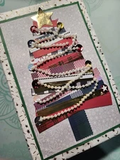 Junk Journal Booklet "MERRY CHRISTMAS" Holidays Pockets, Cards+ more