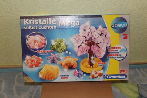 Experimentieren Kristalle selbst züchten Galileo von Clementoni
