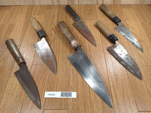 Couteau De Cuisine Japonais Endommagé Couteau Chinois Du Japon XA290