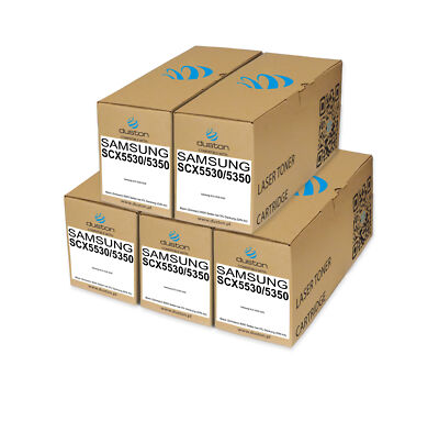 Samsung toner 5x SCX5530/5350 SCX-D5530B kompatibel SCX5530 S Duston schwarz