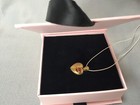 18K 3D YELLOW GOLD 2 RUBY ONE OF A KIND HEART PENDANT BY ARTIST ANATOLY STARTSEV — photo 4