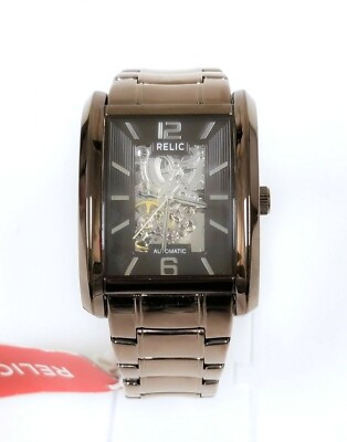 NEW RELIC BRONZE,BROWN TONE S/ STEEL 