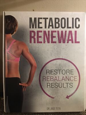 NEW Metabolic Renewal 4-Disc DVD Set Dr. Jade Teta. NEW SEALED
