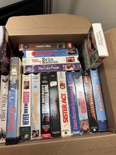 Large VHS Movie Lot   17 Tapes   Classics, Comedy, Drama, Rare Titles   TestedA4