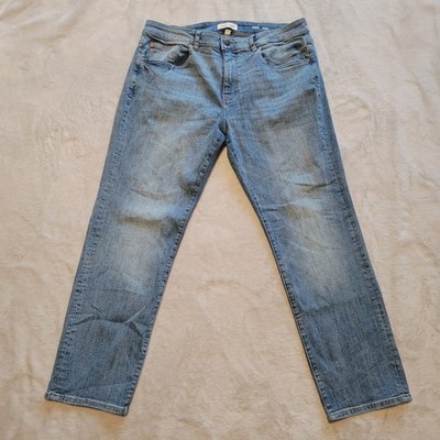 Warp & Weft Jeans Men's Size 36x30 ORD Chicago Straight Rapids Blue Denim USA